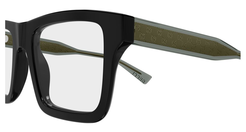 GUCCI GG2070O 1 RECTANGULAR / BLACK