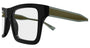 GUCCI GG2070O 1 RECTANGULAR / BLACK