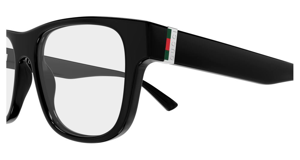 GUCCI GG2086O 5 RECTANGULAR / BLACK