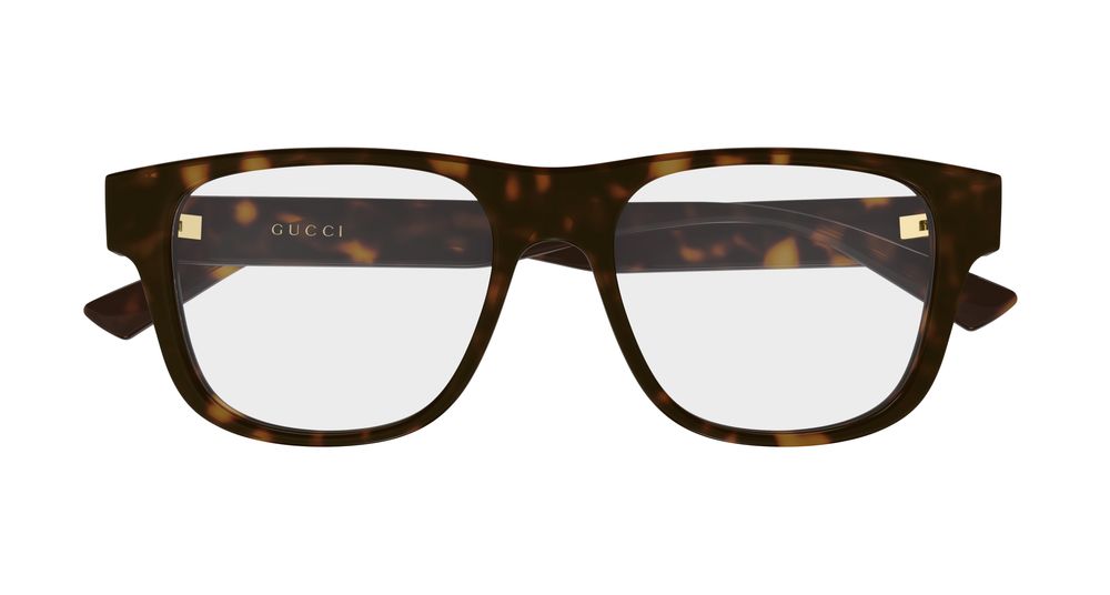 GUCCI GG2086O 6 RECTANGULAR / HAVANA