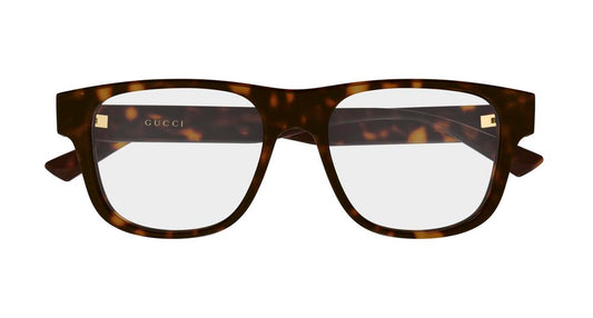 GUCCI GG2086O 6 RECTANGULAR / HAVANA