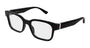 GUCCI GG2087O 5 RECTANGULAR / BLACK