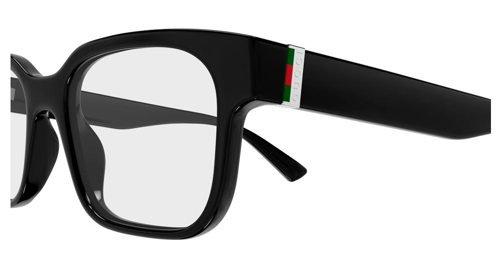 GUCCI GG2087O 5 RECTANGULAR / BLACK