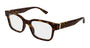 GUCCI GG2087O 6 RECTANGULAR / HAVANA