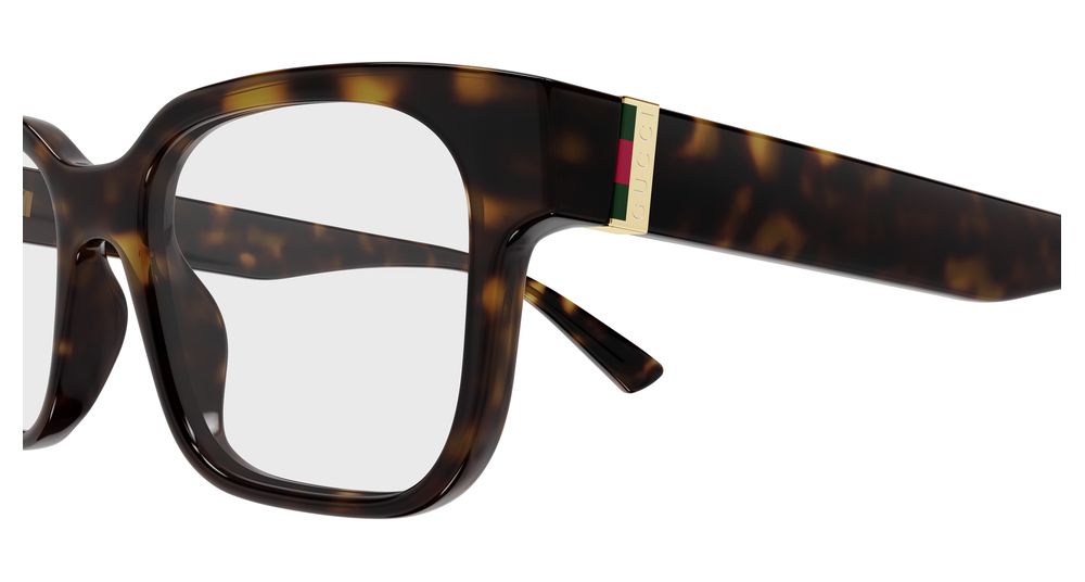 GUCCI GG2087O 6 RECTANGULAR / HAVANA