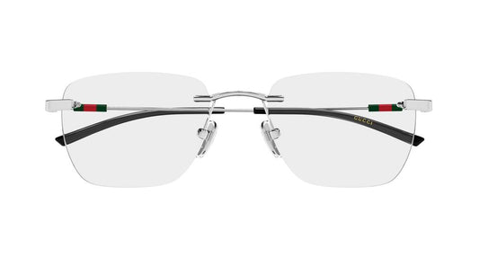 GUCCI GG2099O 1 RECTANGULAR / SILVER