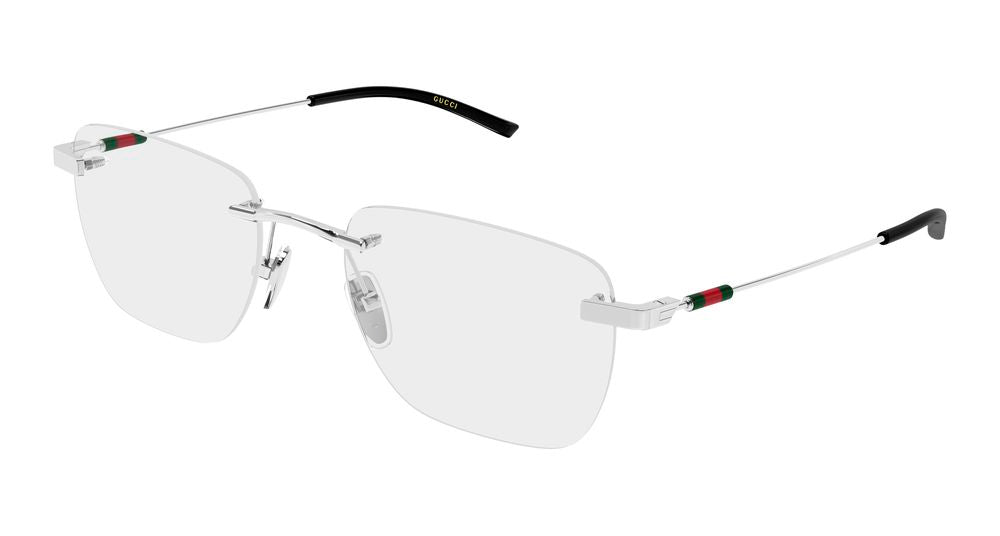 GUCCI GG2099O 1 RECTANGULAR / SILVER