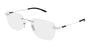 GUCCI GG2099O 1 RECTANGULAR / SILVER
