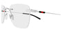 GUCCI GG2099O 1 RECTANGULAR / SILVER