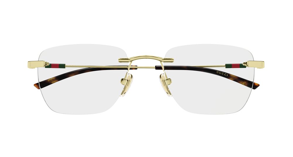 GUCCI GG2099O 2 RECTANGULAR / GOLD