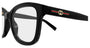 GUCCI GG2104O 1 RECTANGULAR / BLACK