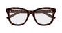 GUCCI GG2104O 2 RECTANGULAR / HAVANA