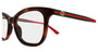 GUCCI GG2117O 2 CAT EYE / HAVANA