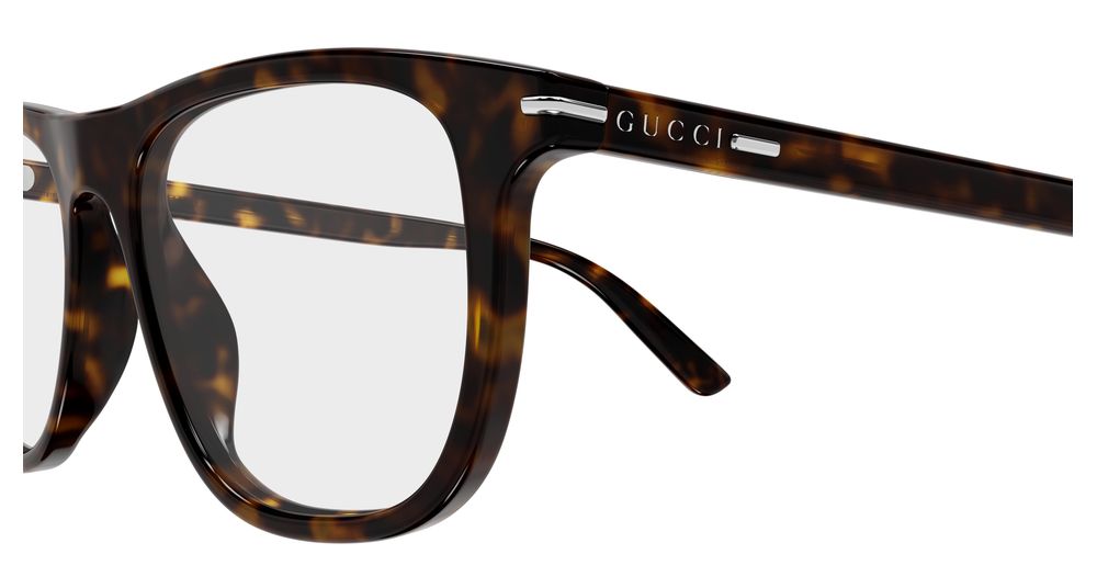GUCCI GG2130O 2 RECTANGULAR / HAVANA