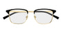 GUCCI GG2135O 1 RECTANGULAR / GOLD