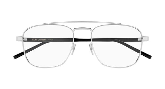 SAINT LAURENT SL 665 OPT 2 PILOT / SILVER