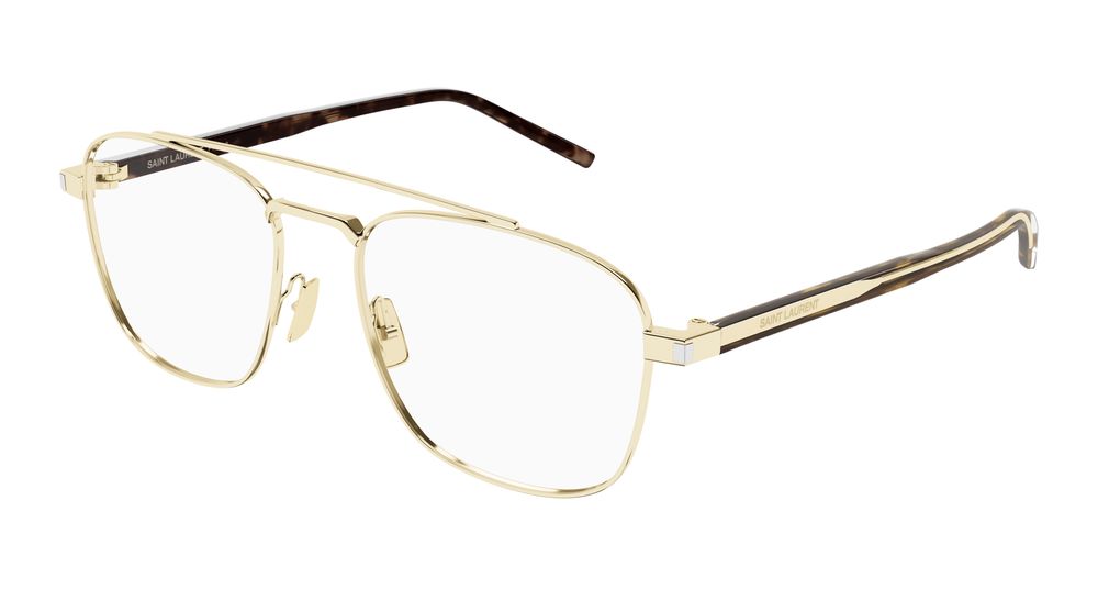 SAINT LAURENT SL 665 OPT 3 PILOT / GOLD