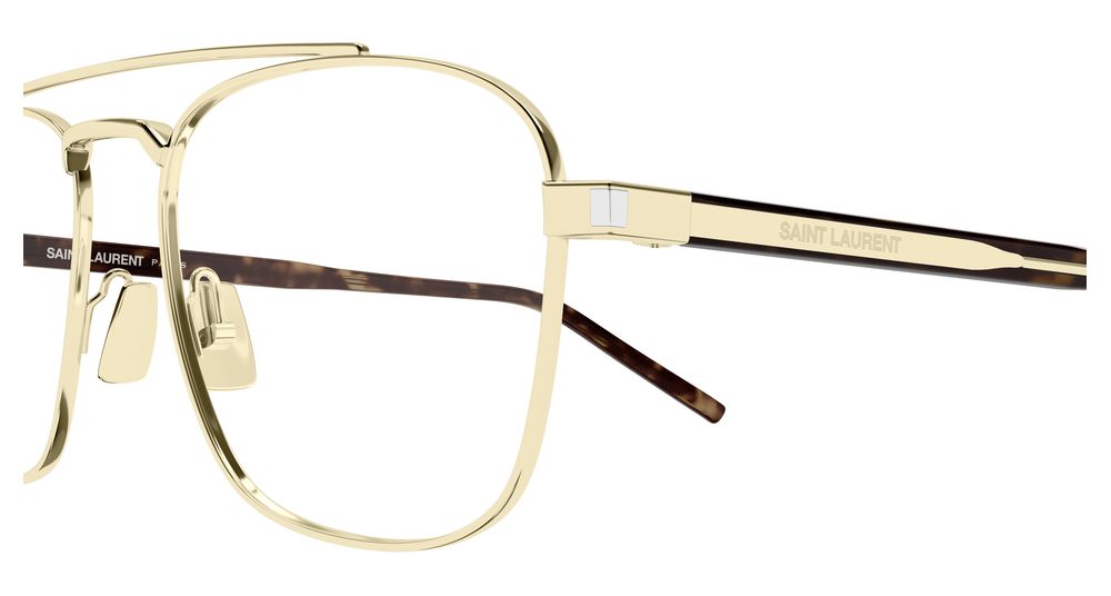 SAINT LAURENT SL 665 OPT 3 PILOT / GOLD