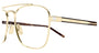 SAINT LAURENT SL 665 OPT 3 PILOT / GOLD
