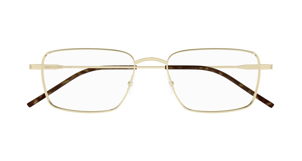 SAINT LAURENT SL 844 3 RECTANGULAR / GOLD