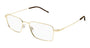 SAINT LAURENT SL 844 3 RECTANGULAR / GOLD
