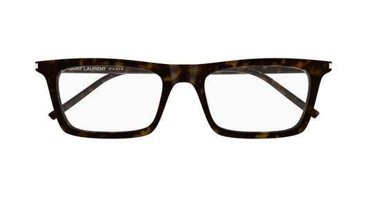 SAINT LAURENT SL 890 BETTY THIN OPT 2 RECTANGULAR / HAVANA