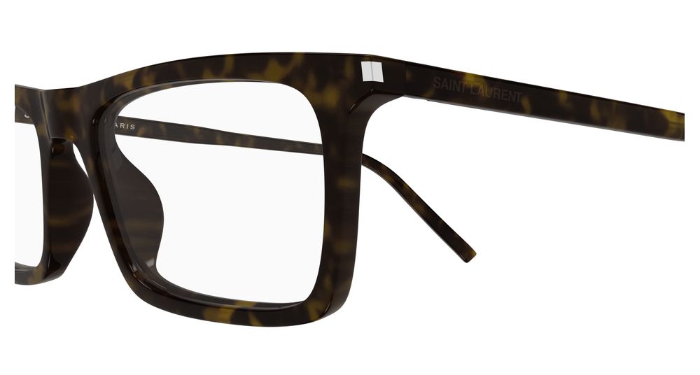 SAINT LAURENT SL 890 BETTY THIN OPT 2 RECTANGULAR / HAVANA