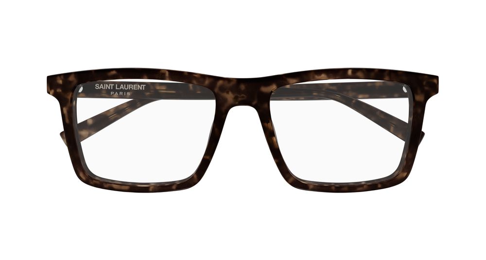 SAINT LAURENT SL 906 2 RECTANGULAR / HAVANA