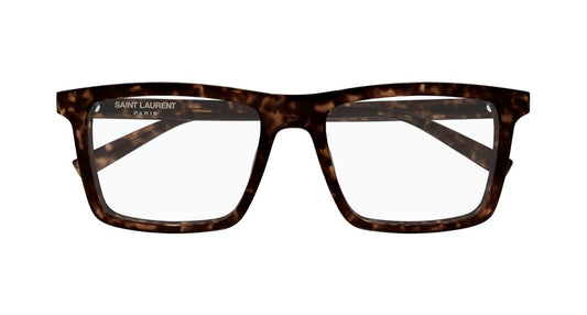 SAINT LAURENT SL 906 2 RECTANGULAR / HAVANA