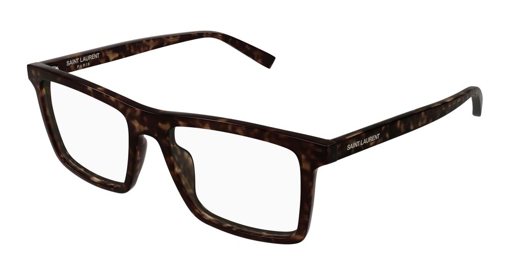 SAINT LAURENT SL 906 2 RECTANGULAR / HAVANA