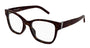 SAINT LAURENT SL M158 2 CAT EYE / HAVANA