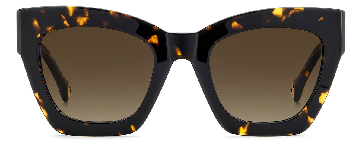 CAROLINA HERRERA HER 0327/S 086 CAT EYE / HAVANA