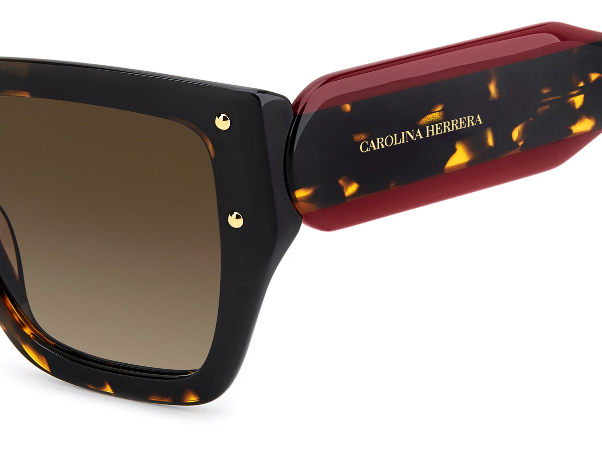 CAROLINA HERRERA HER 0323/S 086 SQUARE / HAVANA