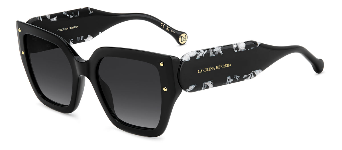 CAROLINA HERRERA HER 0323/S 807 SQUARE / BLACK
