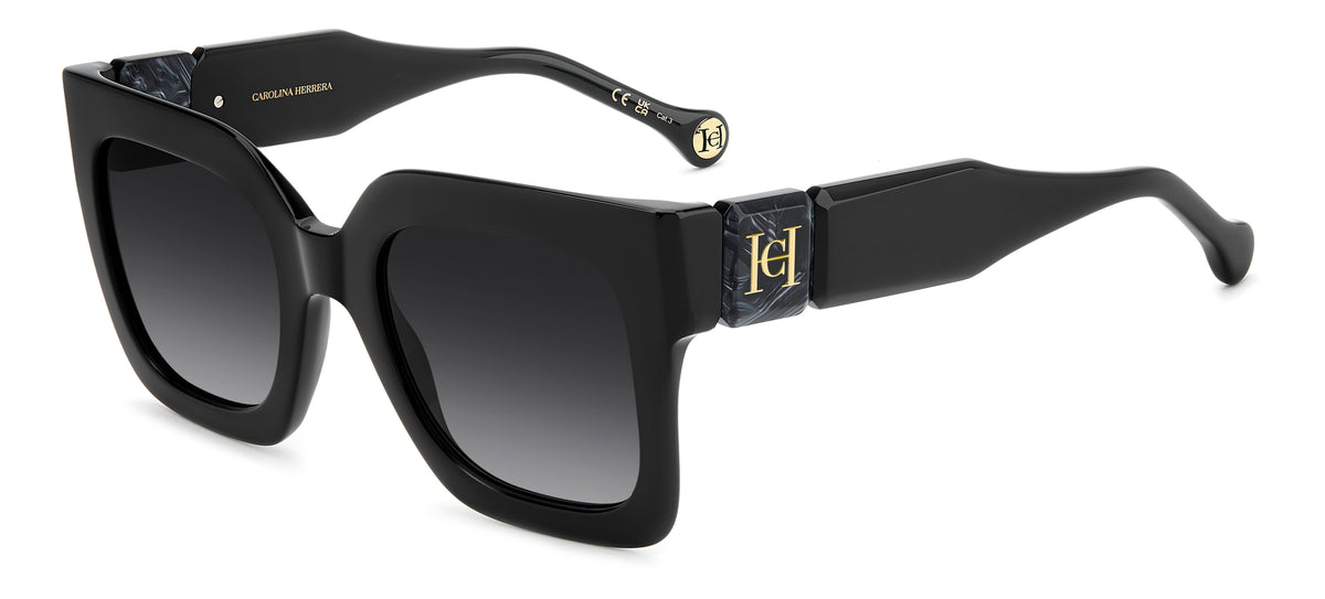 CAROLINA HERRERA HER 0369/S 807 SQUARE / BLACK