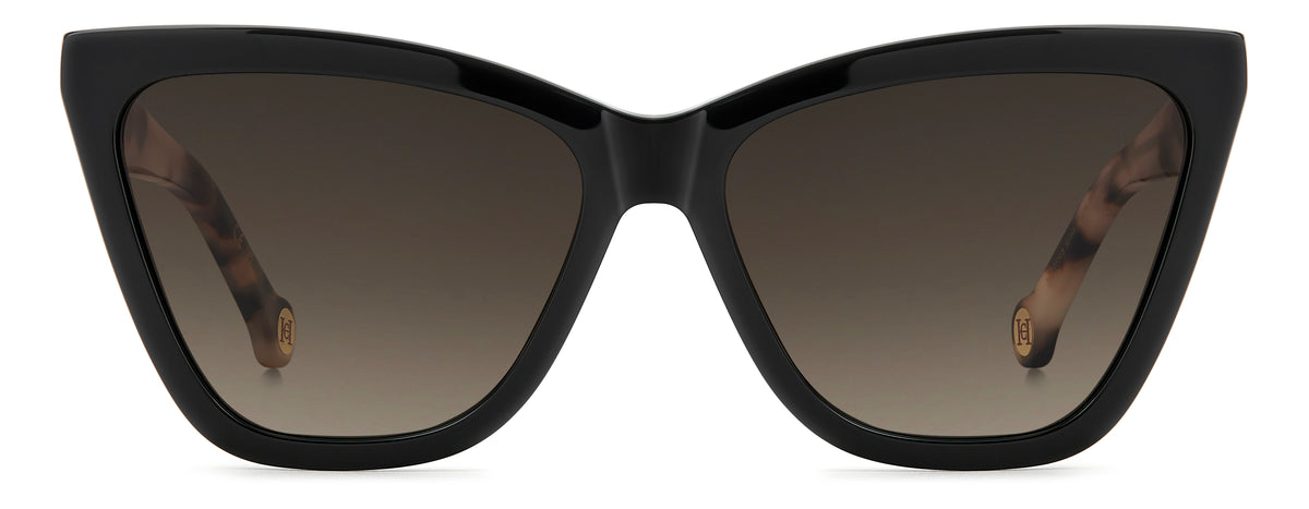 CAROLINA HERRERA HER 0374/S 807 CAT EYE / BLACK