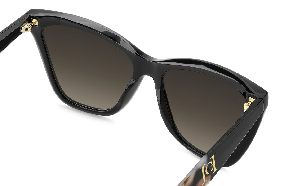 CAROLINA HERRERA HER 0374/S 807 CAT EYE / BLACK