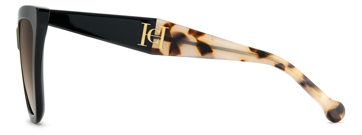 CAROLINA HERRERA HER 0374/S 807 CAT EYE / BLACK