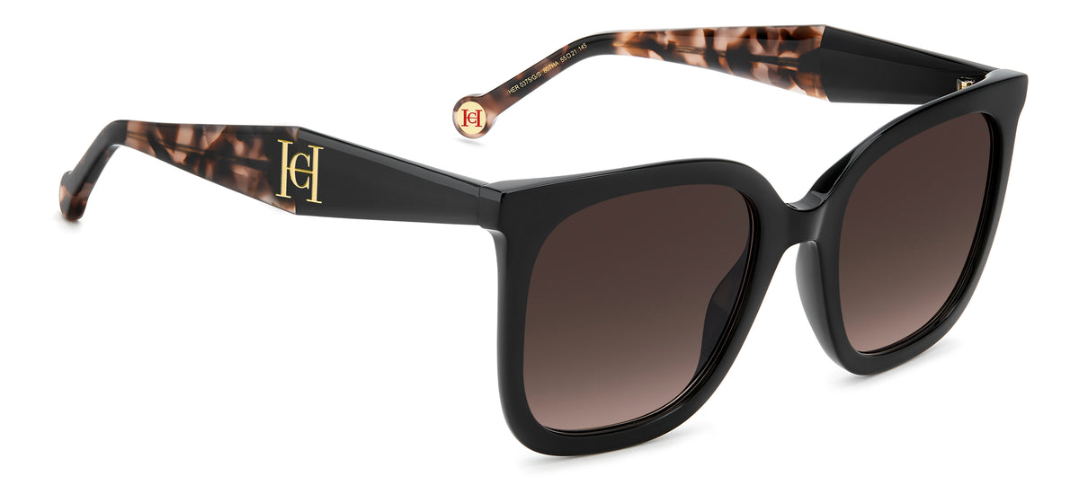CAROLINA HERRERA HER 0375/G/S 807 SQUARE / BLACK