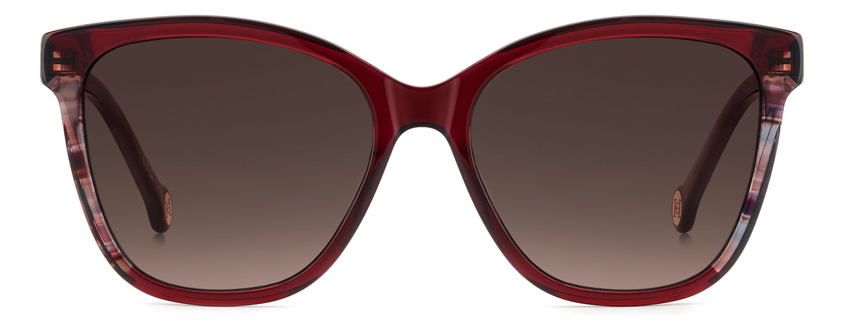 CAROLINA HERRERA HER 0390/S LHF BUTTERFLY / BURGUNDY