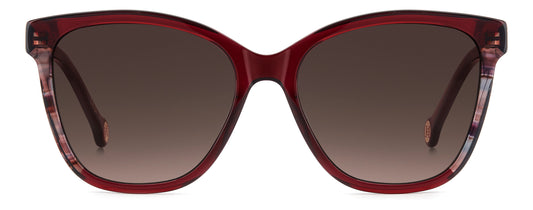 CAROLINA HERRERA HER 0390/S LHF BUTTERFLY / BURGUNDY