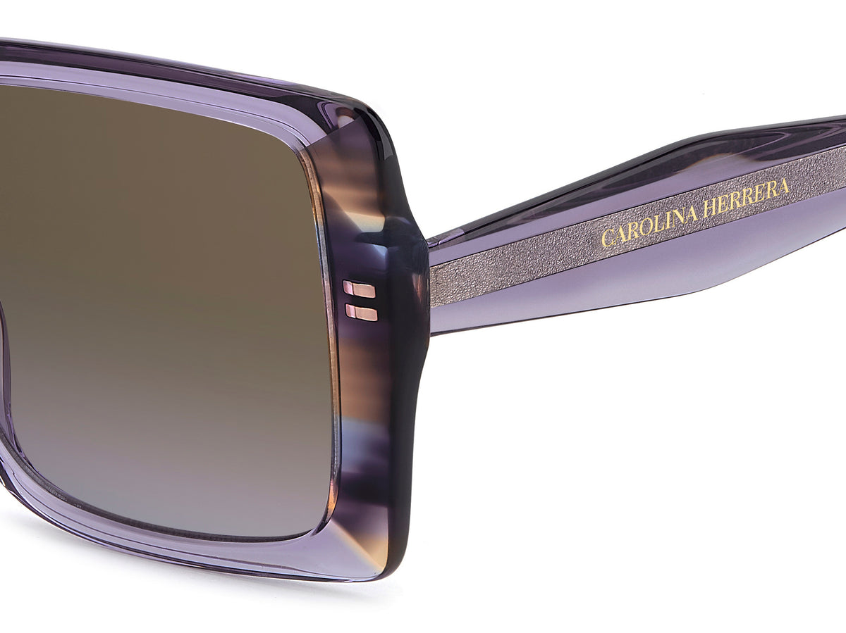 CAROLINA HERRERA HER 0391/S 789 RECTANGULAR / LILAC