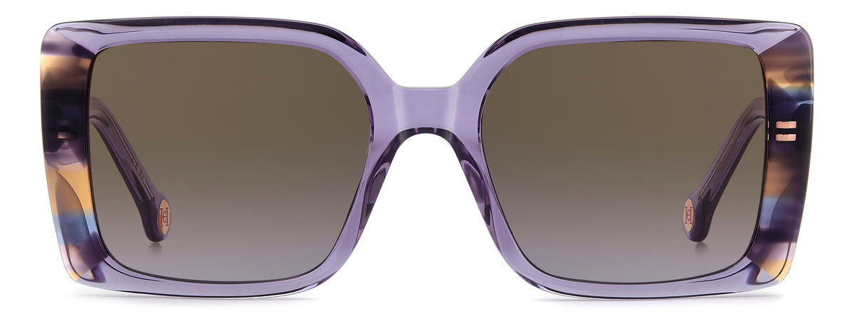 CAROLINA HERRERA HER 0391/S 789 RECTANGULAR / LILAC