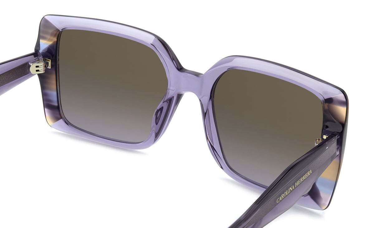 CAROLINA HERRERA HER 0391/S 789 RECTANGULAR / LILAC