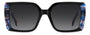 CAROLINA HERRERA HER 0391/S 807 RECTANGULAR / BLACK