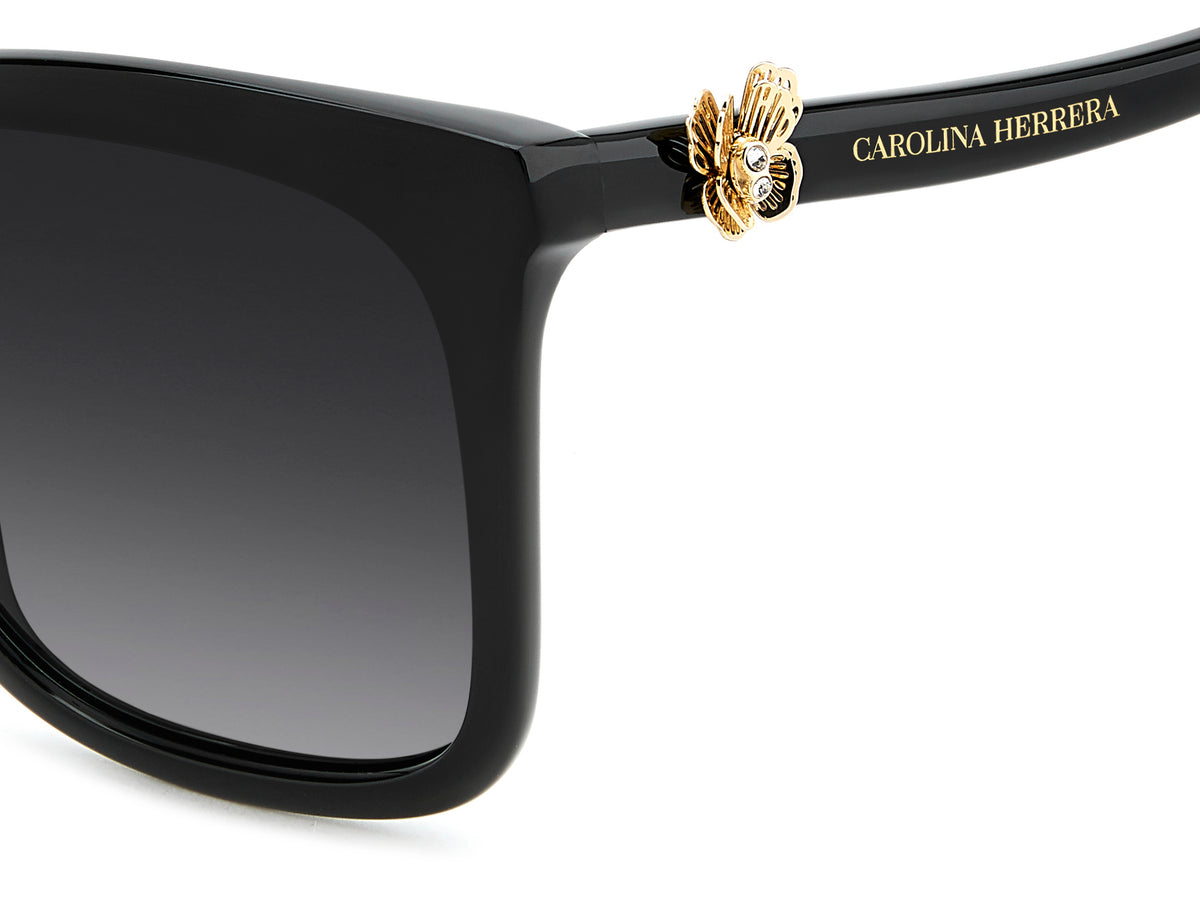 CAROLINA HERRERA HER 0394/G/S 807 RECTANGULAR / BLACK