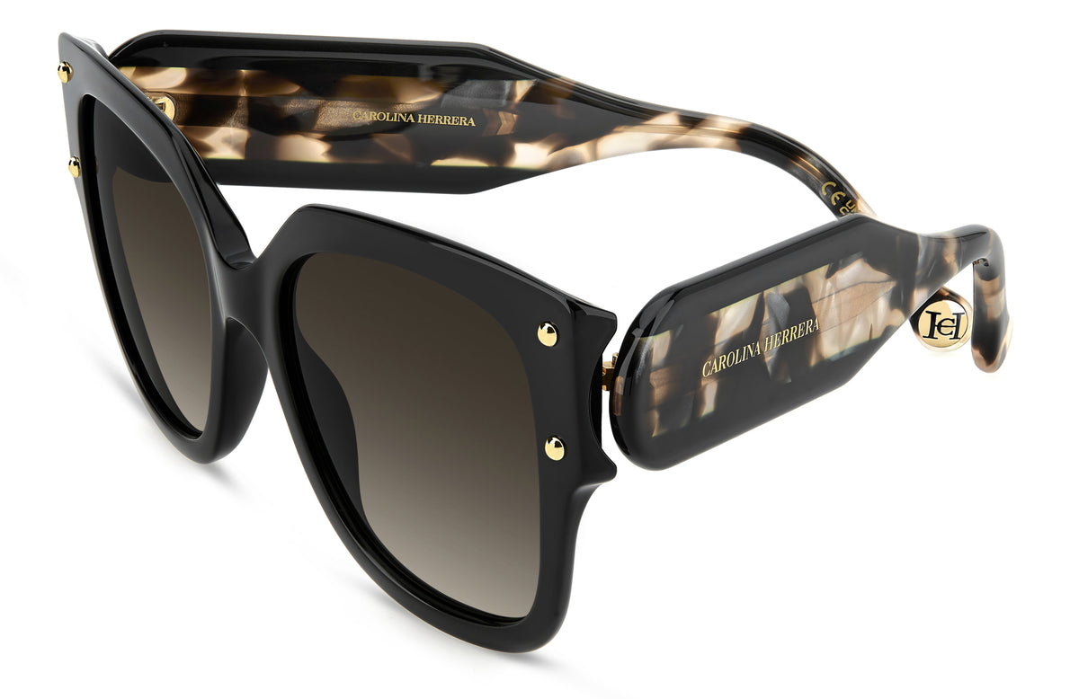 CAROLINA HERRERA HER 0366/S 807 SQUARE / BLACK