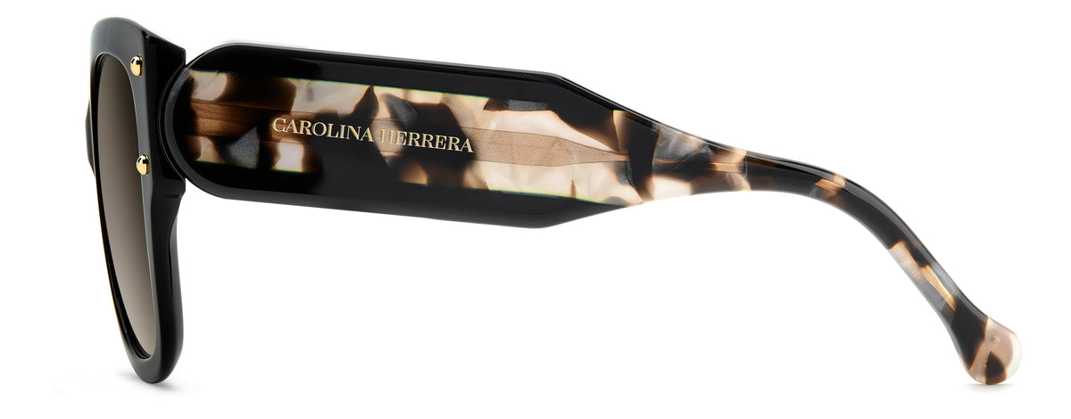 CAROLINA HERRERA HER 0366/S 807 SQUARE / BLACK