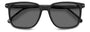 CARRERA 367/S 003 RECTANGULAR / BLACK