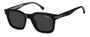 CARRERA 365/S ANS RECTANGULAR / BLACK